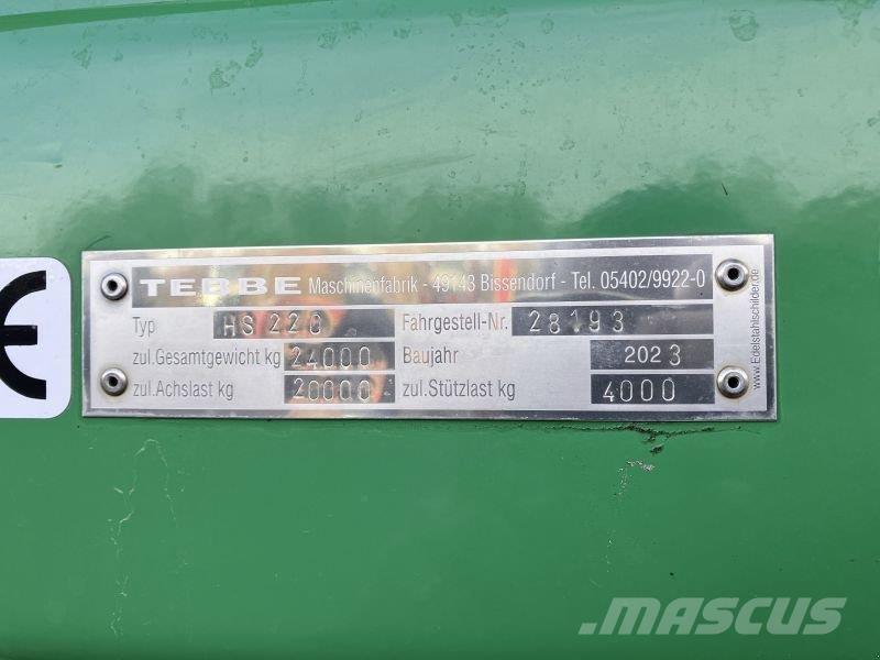 Tebbe HS 220 Rozmetadla chlévské mrvy
