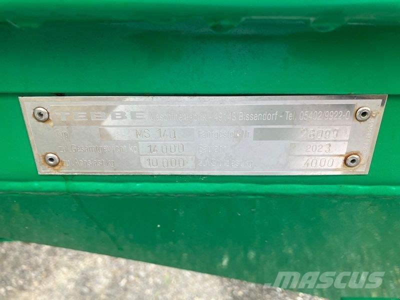 Tebbe MS 140 Rozmetadla chlévské mrvy