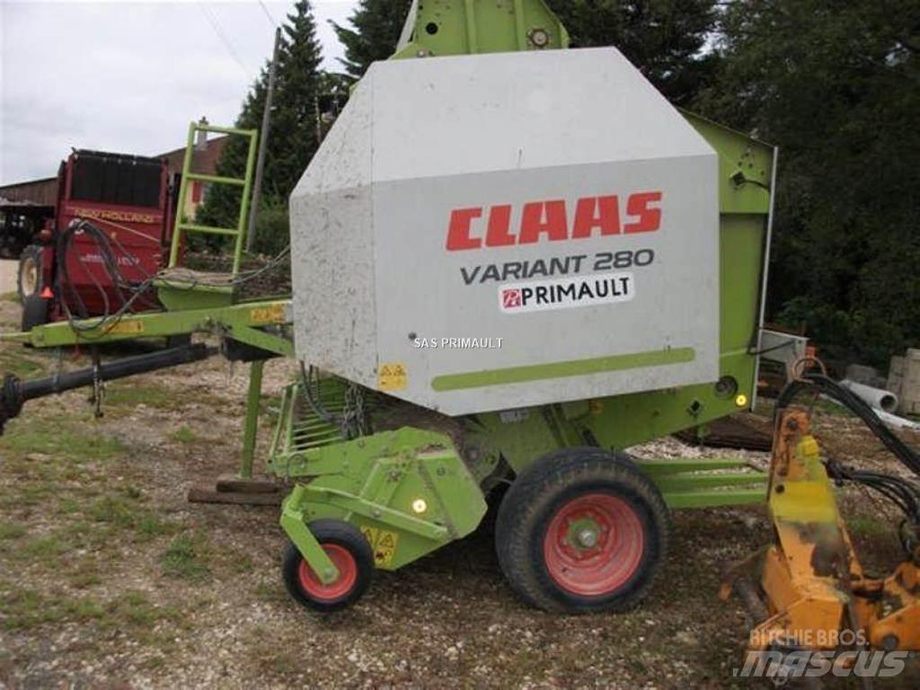 CLAAS VARIANT 280 Lis na válcové balíky