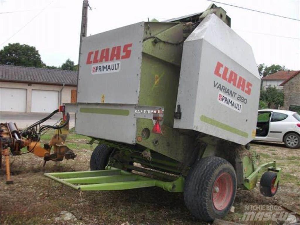 CLAAS VARIANT 280 Lis na válcové balíky