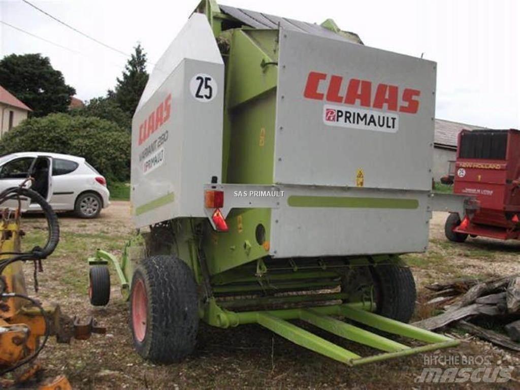 CLAAS VARIANT 280 Lis na válcové balíky
