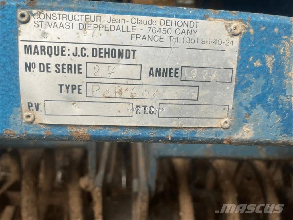  Dehondt PCR600 Kultivátory