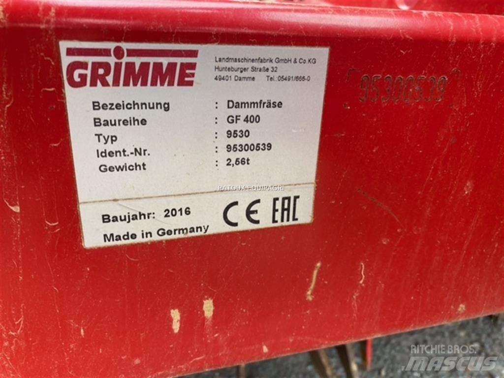 Grimme GF 400 Rotační brány a půdní frézy