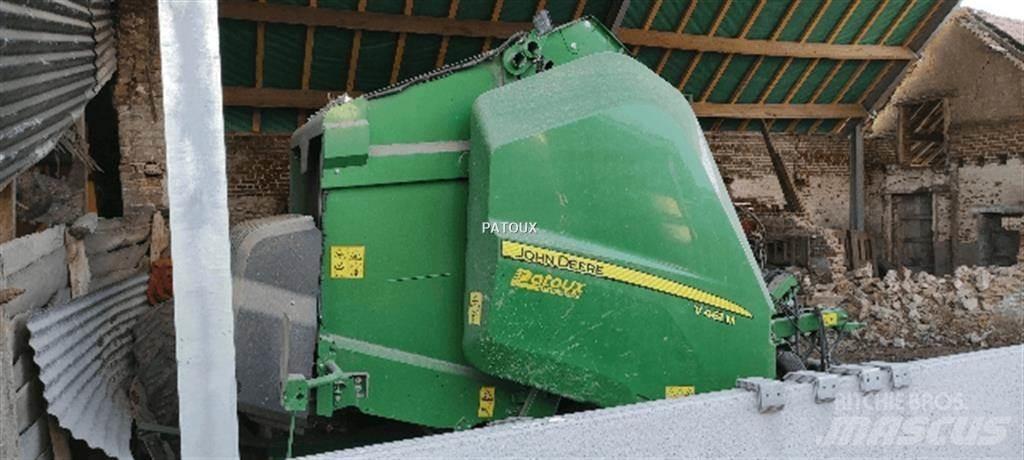 John Deere V461M Lis na válcové balíky