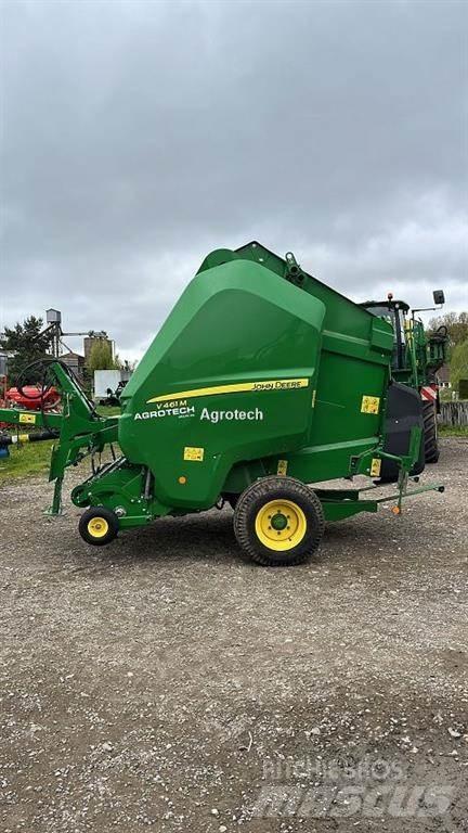 John Deere V461M Lis na válcové balíky