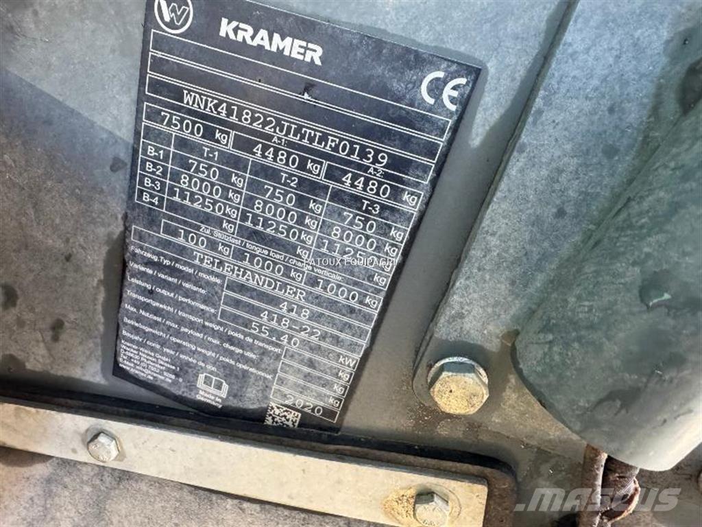 Kramer KT276 Teleskopické nakladače pro zemědělství
