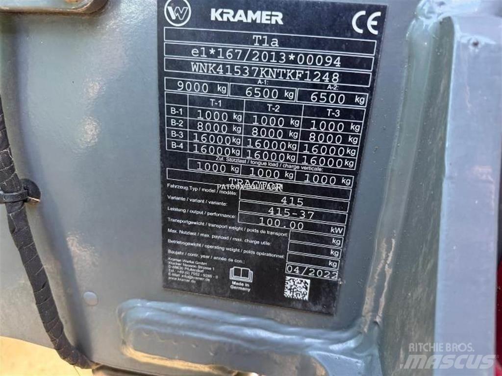 Kramer KT407 Teleskopické nakladače pro zemědělství