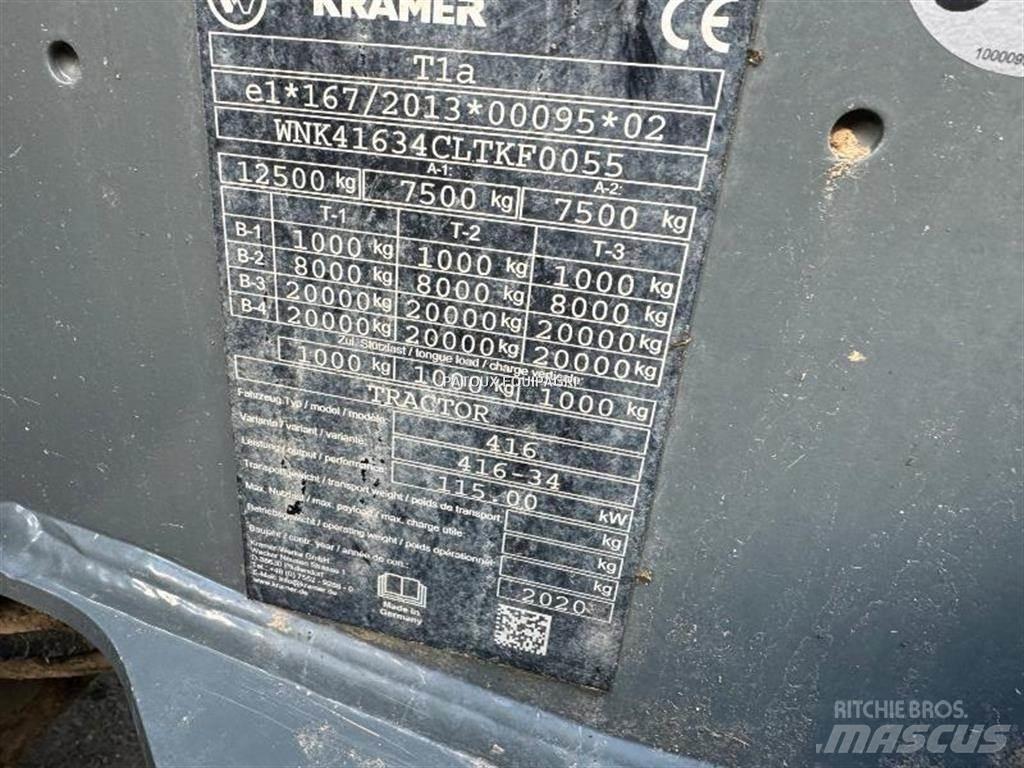 Kramer KT557 Teleskopické nakladače pro zemědělství