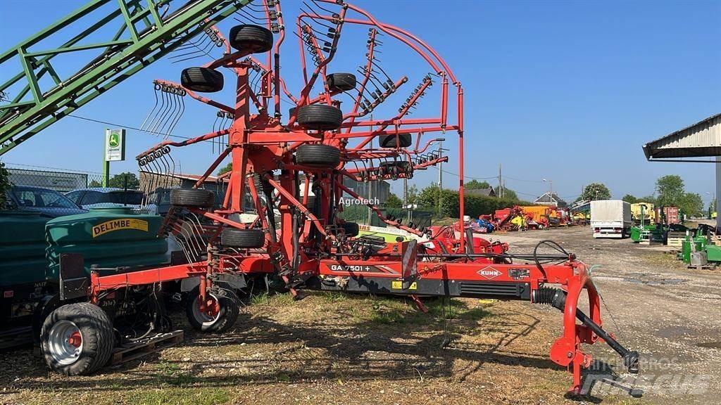 Kuhn GA 7501 Obraceče a shrabovače sena