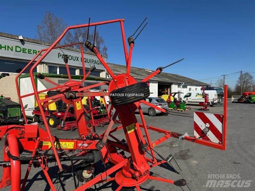 Kuhn GF5202 Obraceče a shrabovače sena
