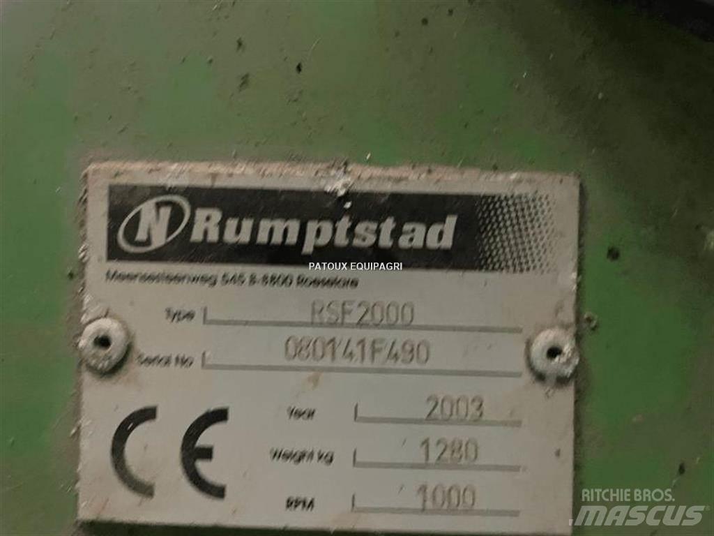 Rumpstad RSF2000 Rotační brány a půdní frézy