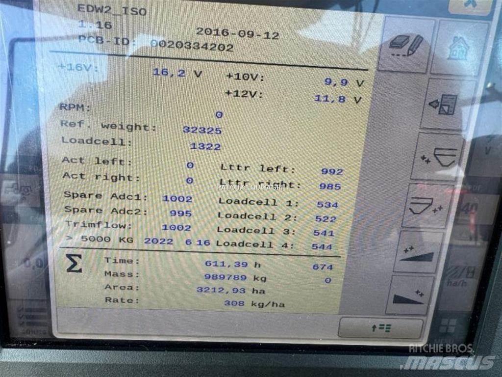 Vicon ROEDW GEO Rozmetadlo minerálních hnojiv