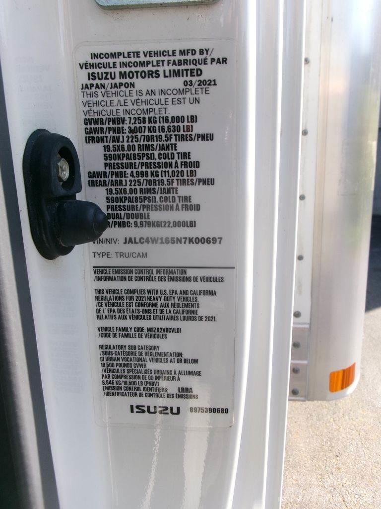 Isuzu FVR Skříňová nástavba