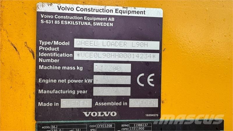 Volvo L 90 H Kolové nakladače