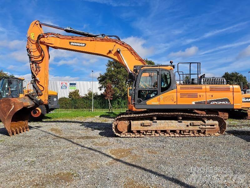 Doosan DX340LC5 Pásová rýpadla