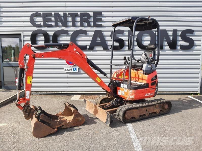 Kubota U17-3A Mini rýpadla < 7t