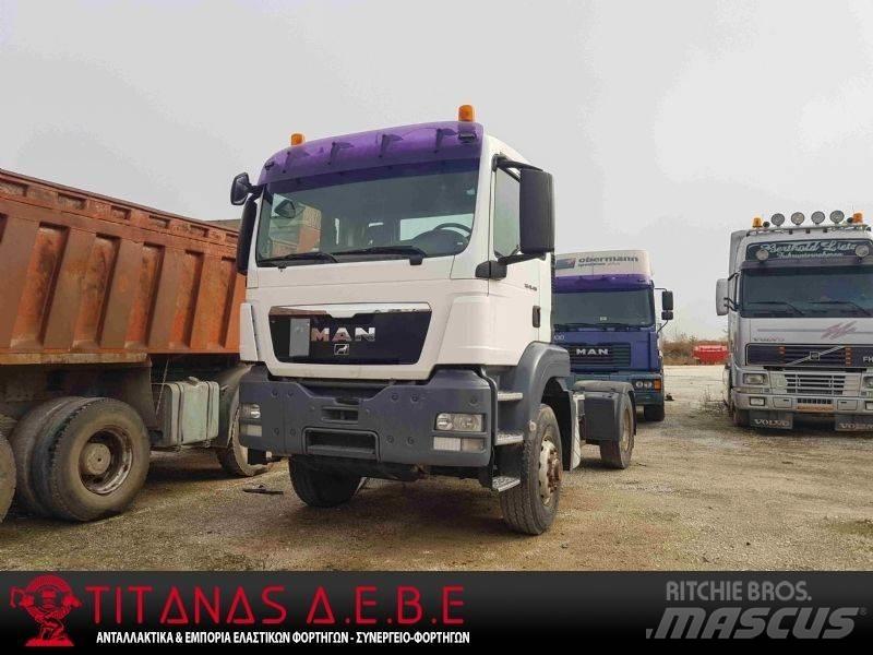 MAN 09 TGS 18.400 4X4 Tahače