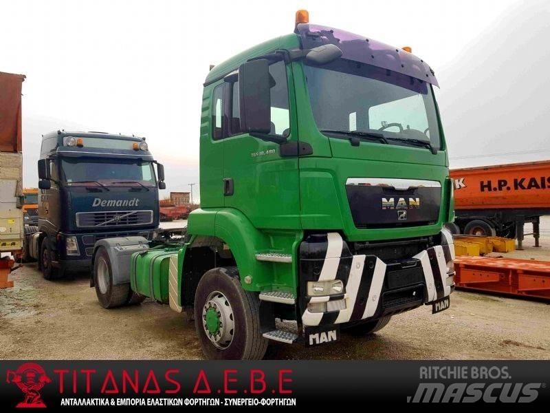MAN 09 TGS 18.480 4X4 Tahače