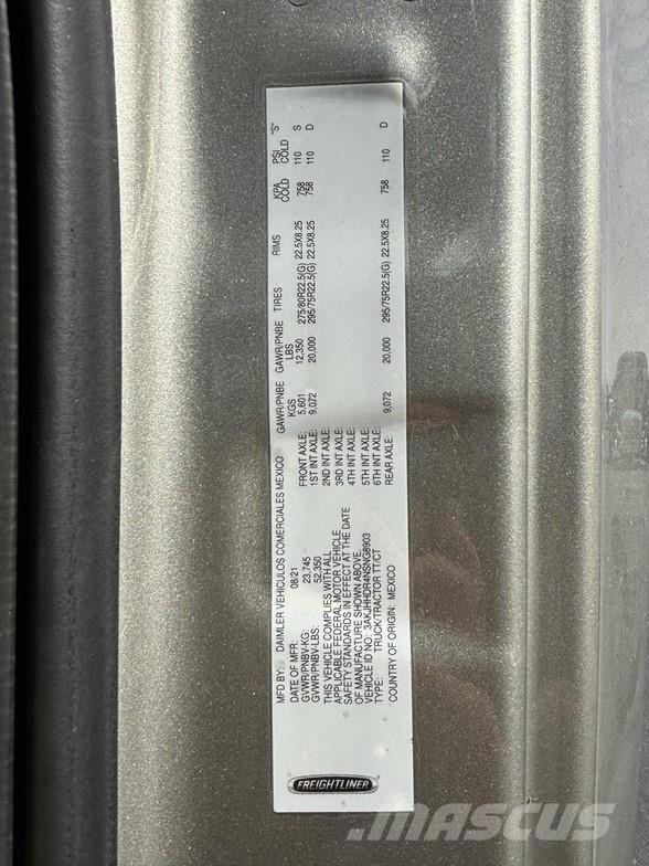 Freightliner CASCADIA 126 Tahače