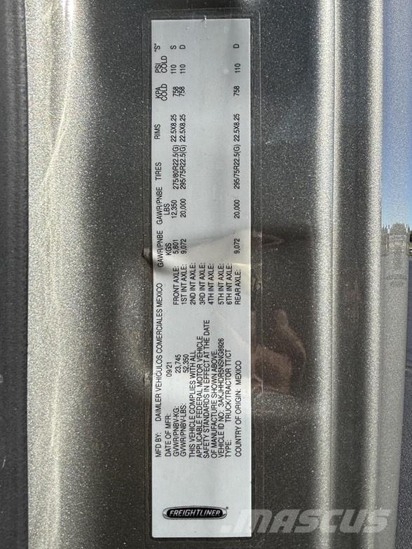 Freightliner CASCADIA 126 Tahače