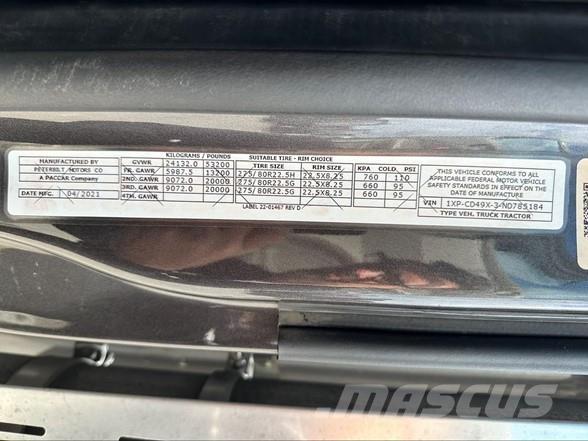 Peterbilt 567 Tahače