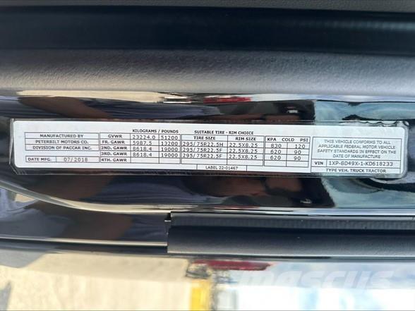 Peterbilt 579 Tahače