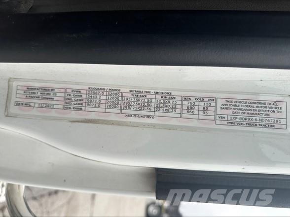 Peterbilt 579 Tahače