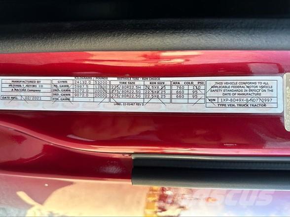 Peterbilt 579 Tahače