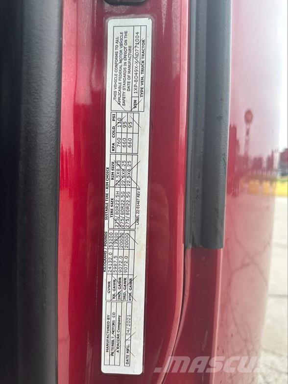 Peterbilt 579 Tahače