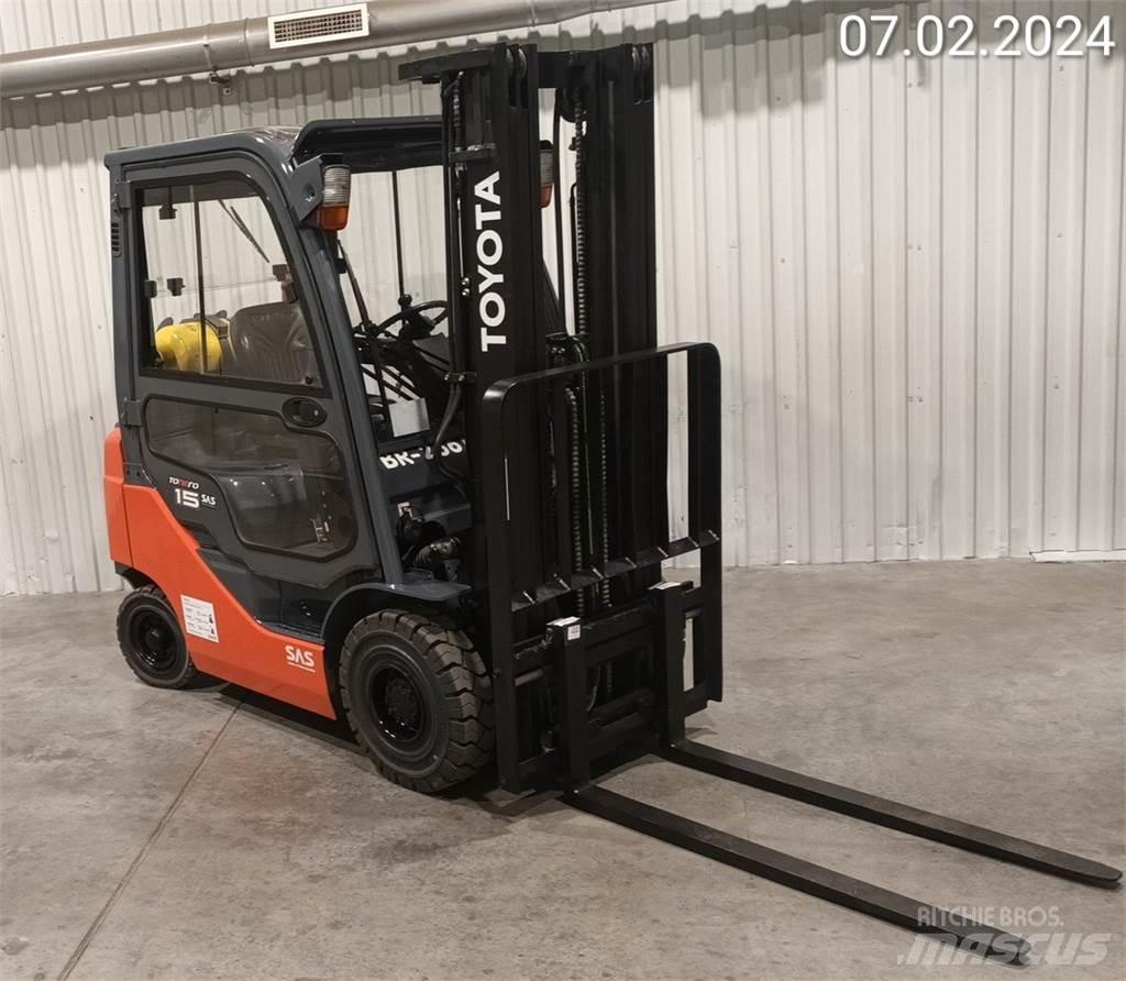 Toyota 02-8FGF15 LPG vozíky