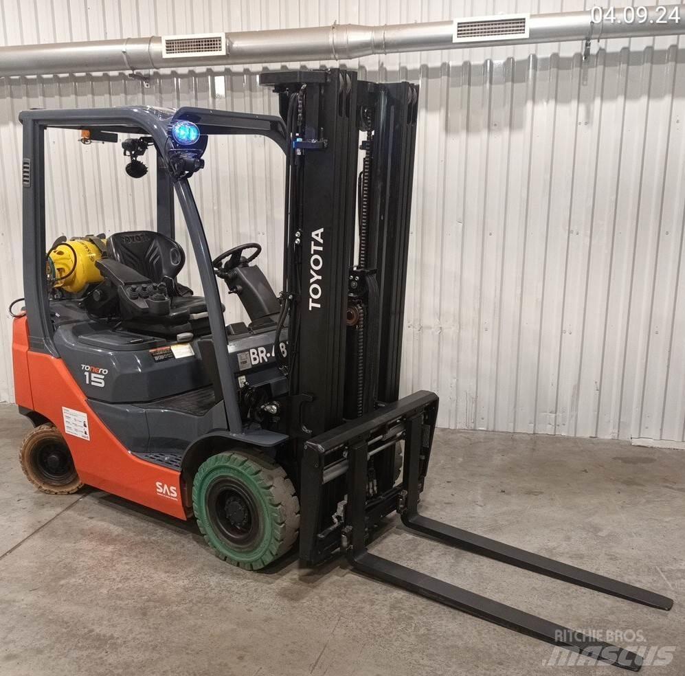 Toyota 02-8FGF15 LPG vozíky