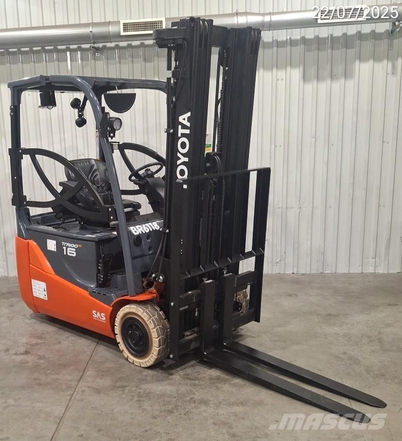 Toyota 8FBE16T Akumulátorové vozíky