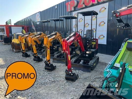 JPC KV12 minipelle Mini rýpadla < 7t