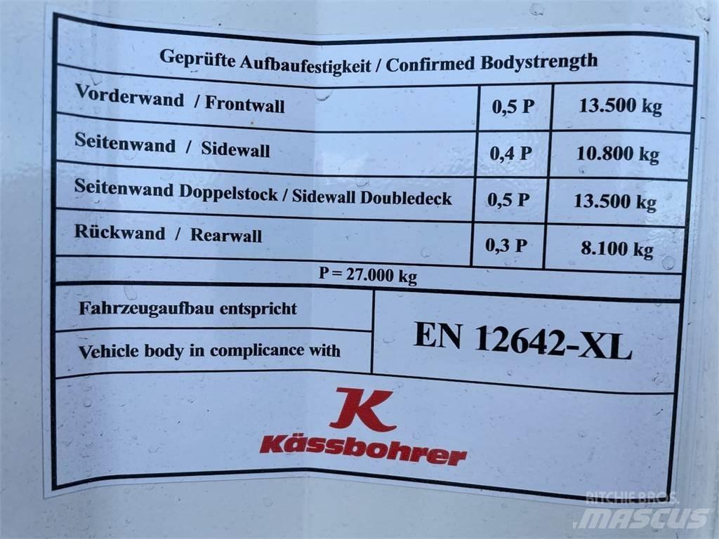 Kässbohrer SBT Skříňové návěsy