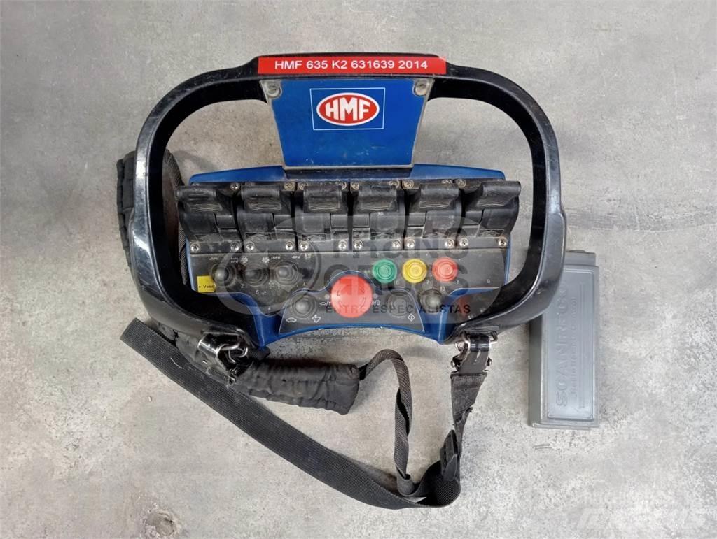HMF 635 K2 Nakládací jeřáby