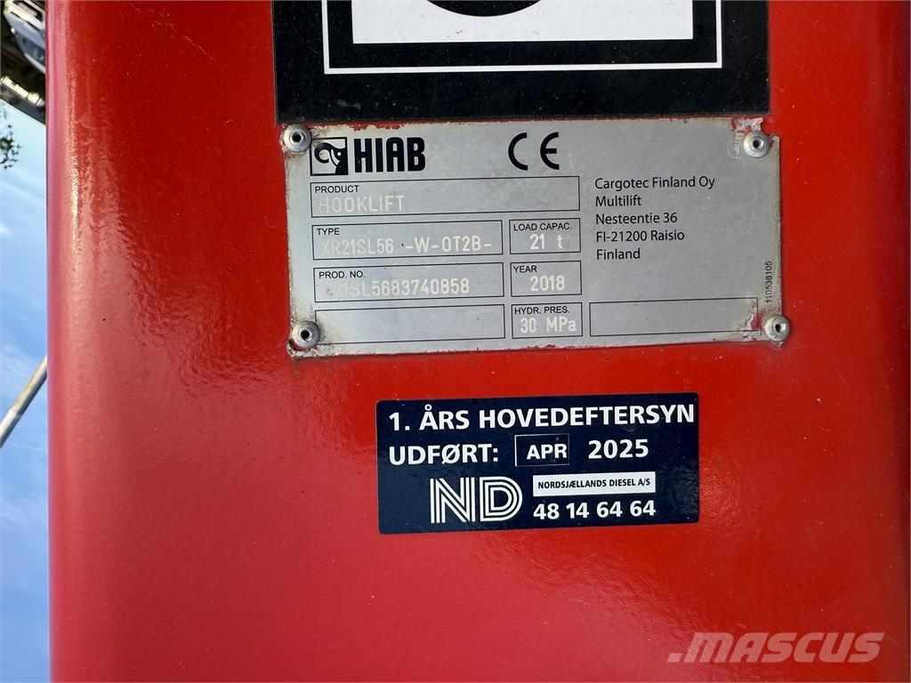 Scania R500 Lanový nosič kontejnerů