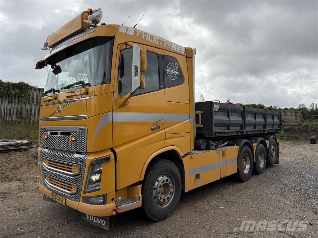 Volvo FH16 750hk Lanový nosič kontejnerů
