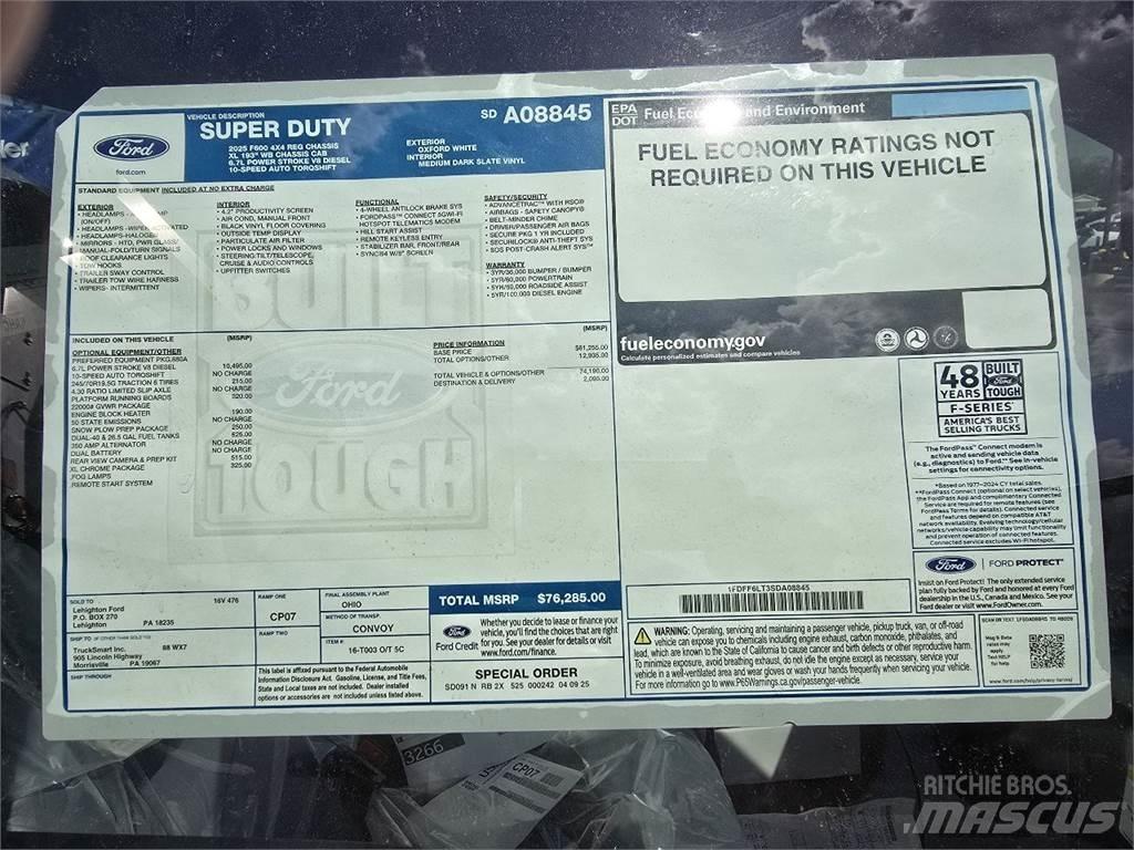 Ford F600 Komunální / Multi-užitková vozidla