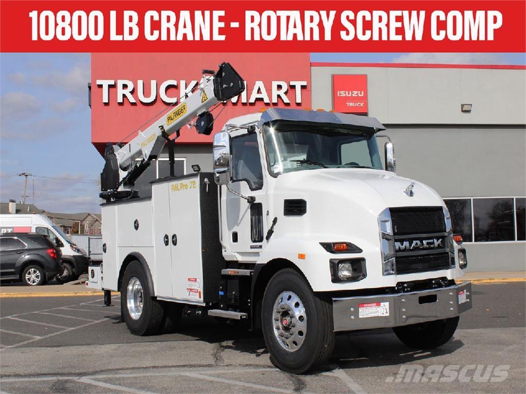 Mack MD6 Autojeřáby, hydraulické ruky