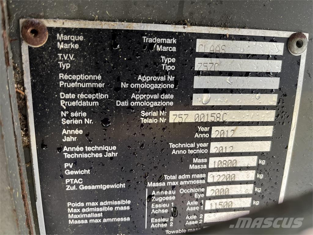 CLAAS 3300 Lis na hranaté balíky