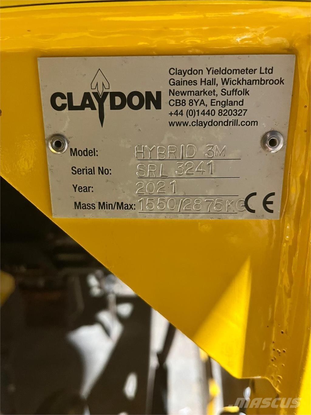 Claydon 3M HYBRID Další