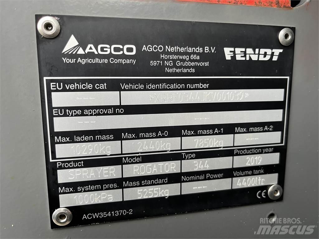 Fendt RG344 Tažené postřikovače