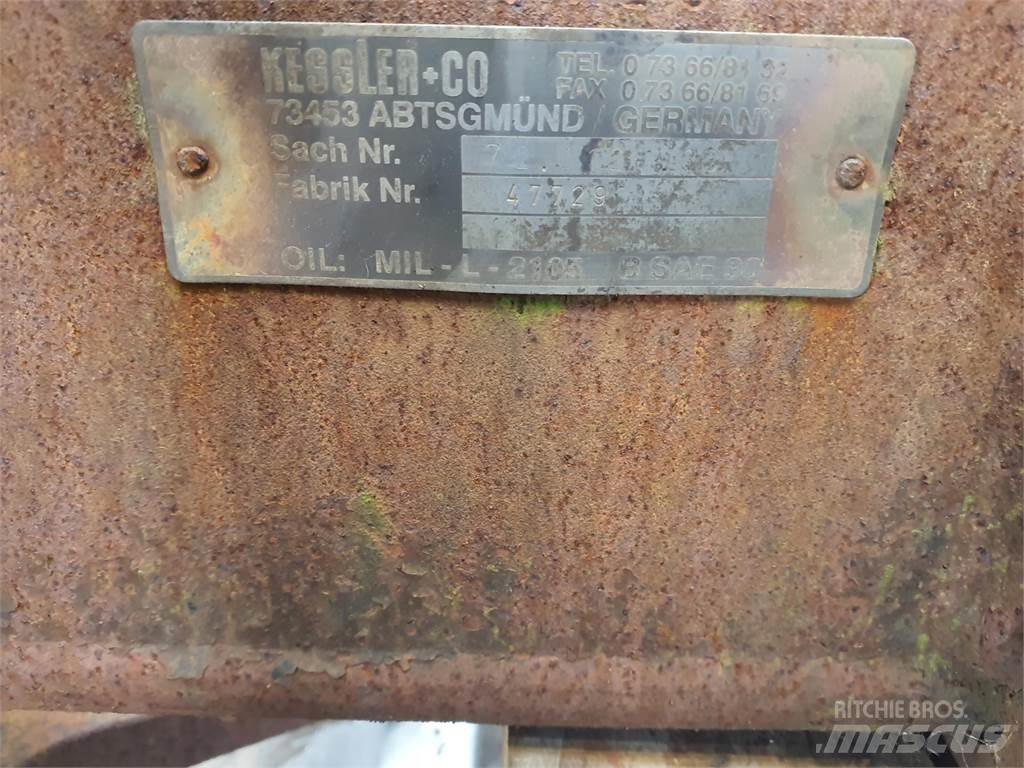 Faun ATF 60-4 axle 2 Nápravy
