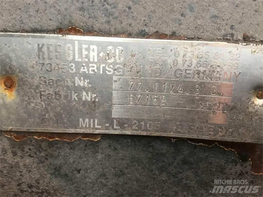 Faun ATF 60-4 axle 3 Nápravy