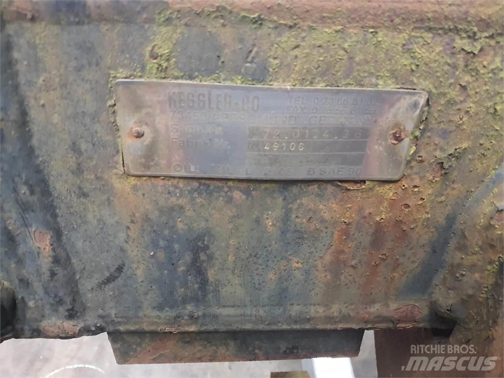 Faun ATF 60-4 axle 3 Nápravy