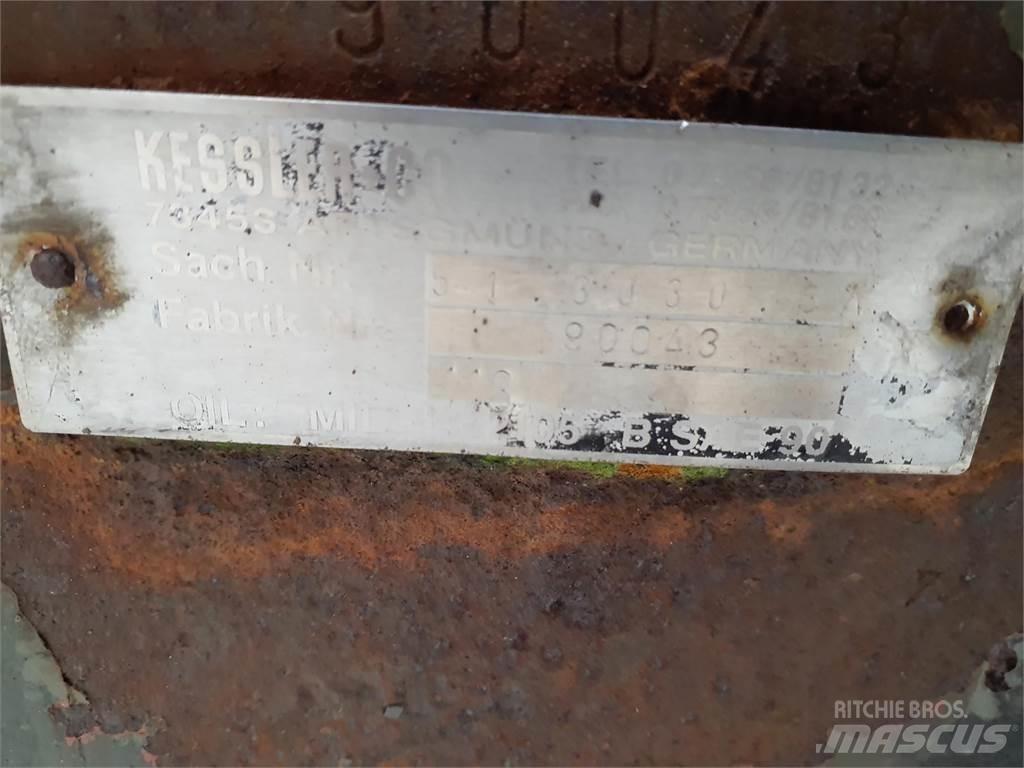 Faun RTF 25 axle 2 Nápravy