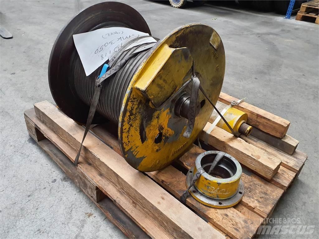Grove GMK 3050 winch Součásti a zařízení k jeřábům