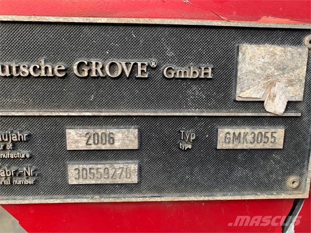 Grove GMK 3055 Univerzální terénní jeřáby