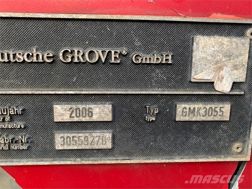 Grove GMK 3055 Univerzální terénní jeřáby