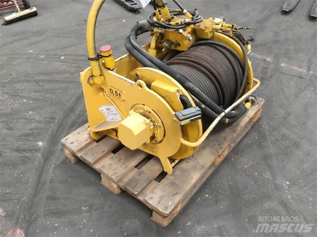 Grove GMK 3055 winch Součásti a zařízení k jeřábům